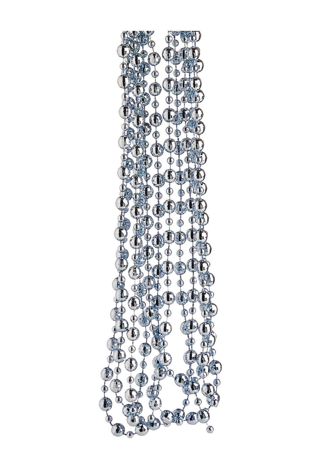 Collier de Noël ARPIMEX Perles en plastique D 8 mm 2,7 m Bleu
