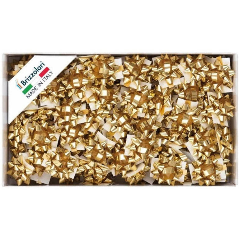 Brizzolari Rosaces Étoile Splendid Or 6,5mm 100 pièces