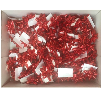 Brizzolari Rosaces Étoile Splendide Rouges 10mm Lot 100 Pcs