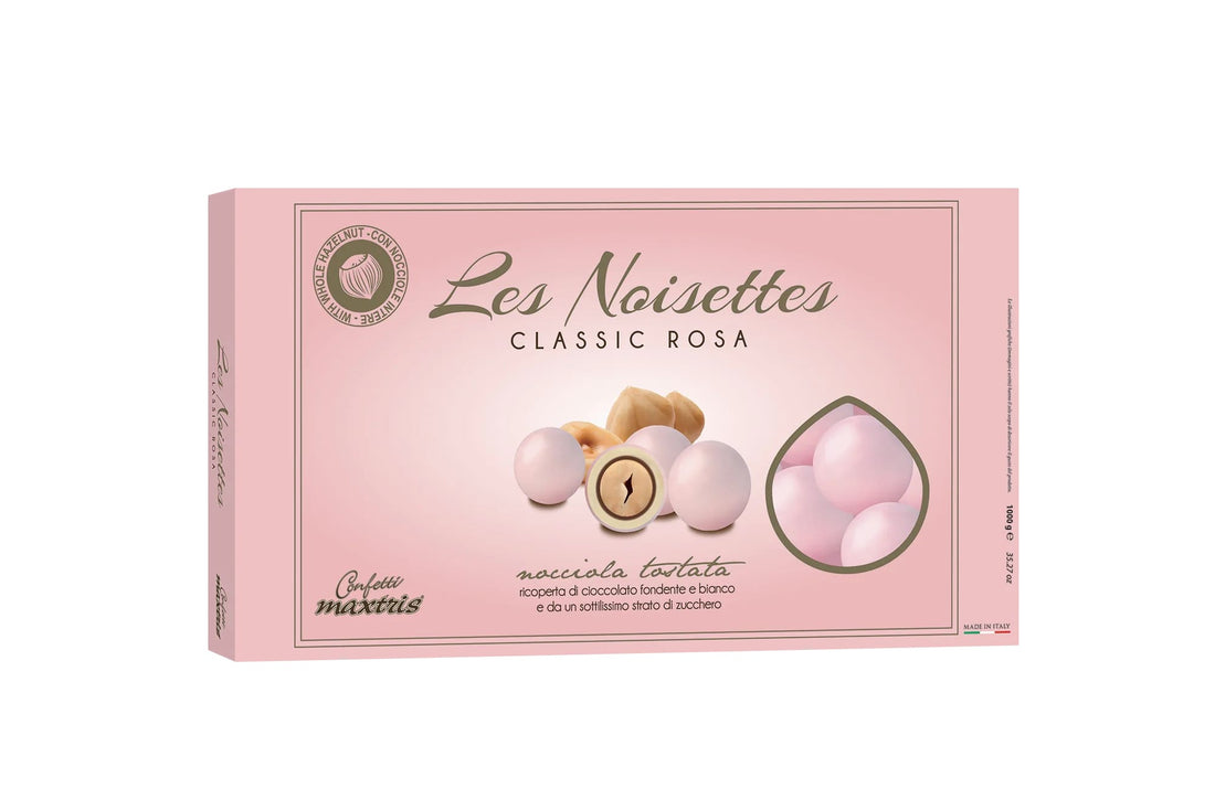 Maxtris Dragées Cioconocciola Les Noisette Classique Rose 1 Kg