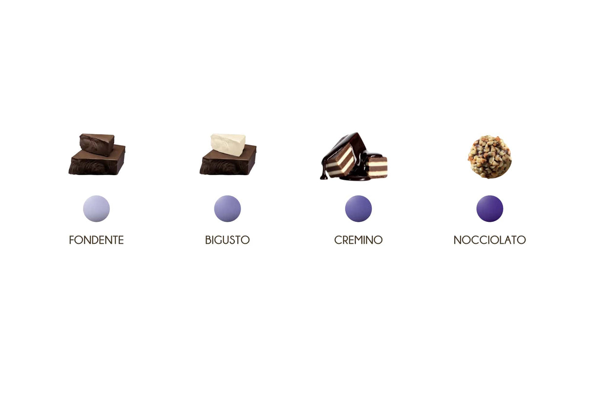 Maxtris Confetti Cioconocciola Les Noisette Lilas Ombragé 1 Kg