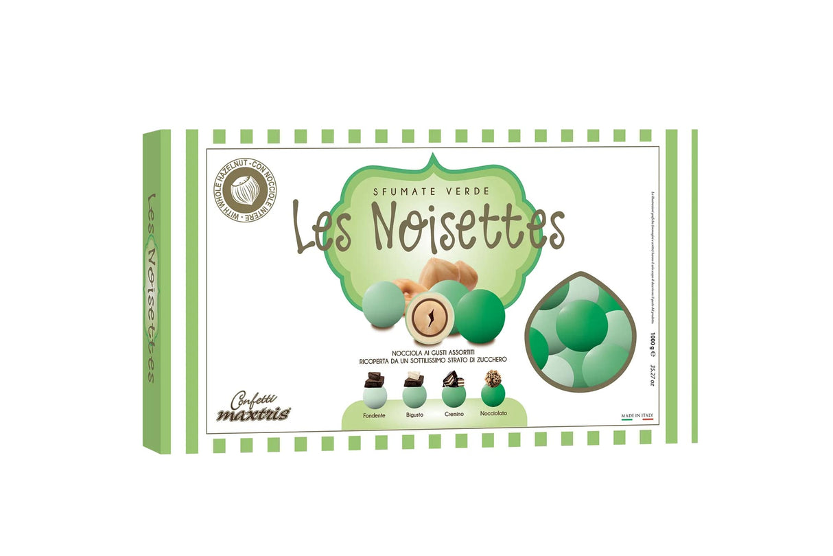 Maxtris Confetti Cioconocciola Les Noisette Vert Ombragé 1 Kg