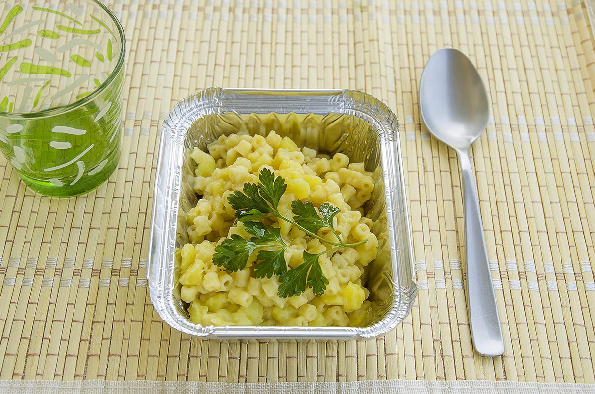 Contital Aluminum Container 1 Portion 145 x 120 Mm H 40 Mm 100 Pcs