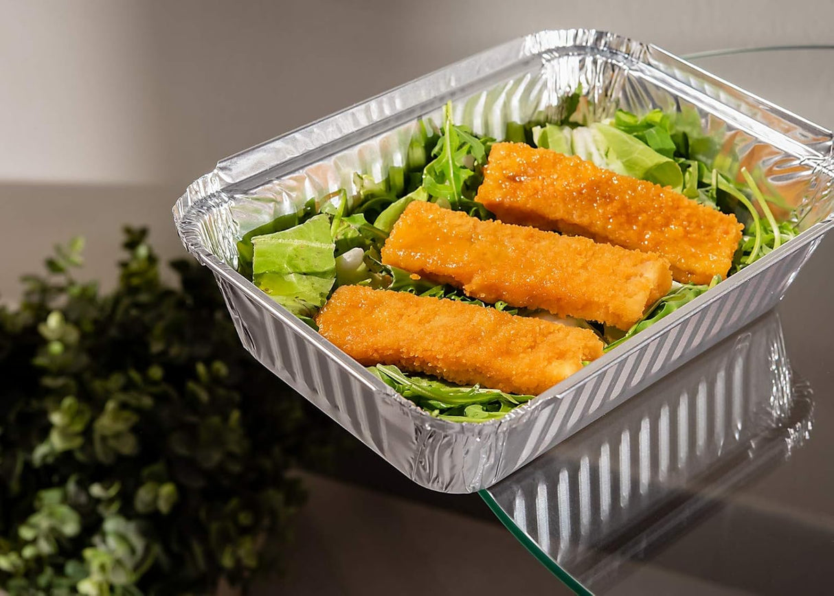 Conteneurs en aluminium Contital R29L 4 portions 225 x 175 mm 100 pièces