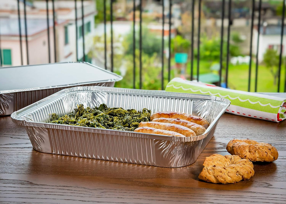 Conteneurs en aluminium Contital R31L 8 portions 322 x 262 mm 50 pièces