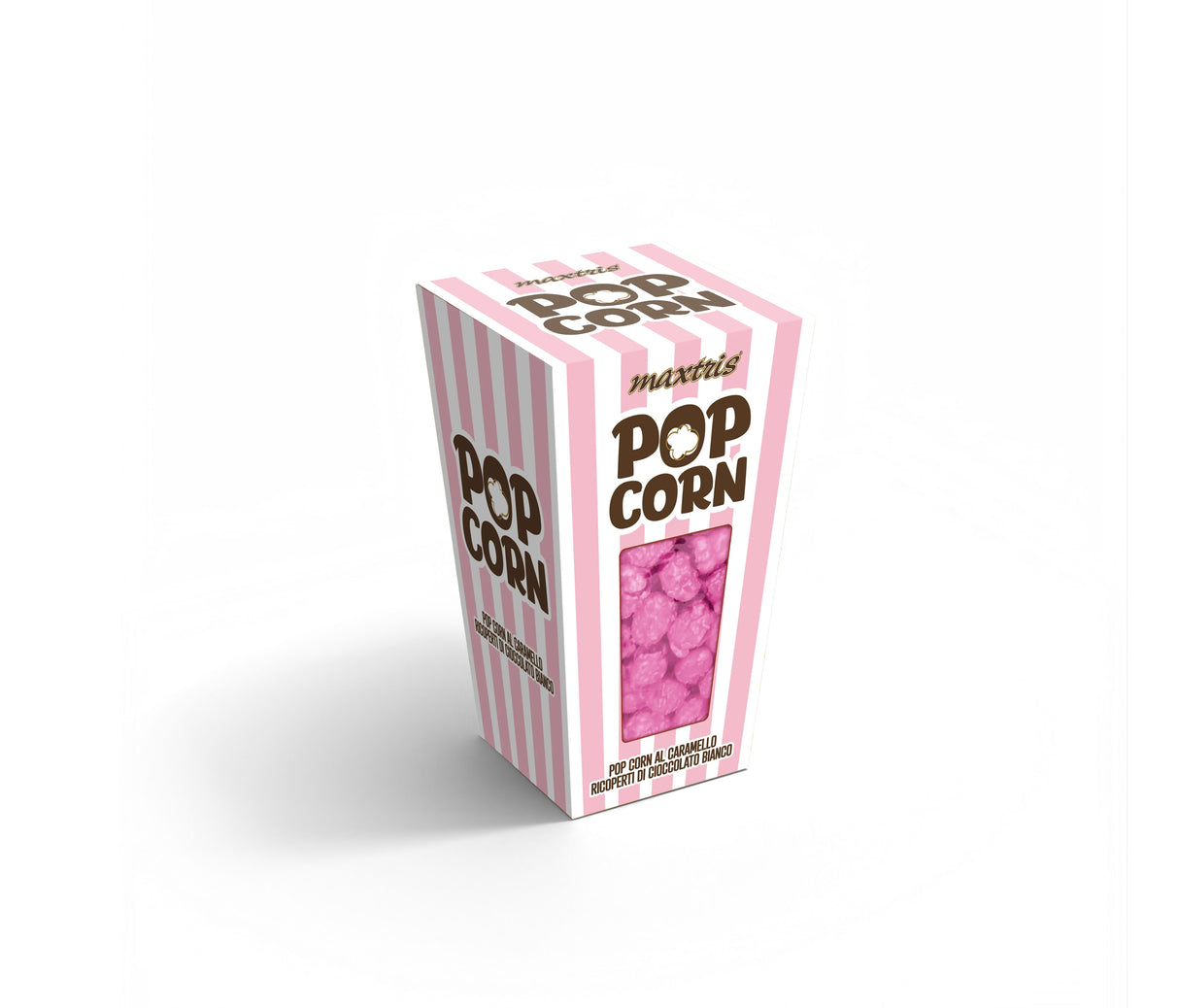 maxtris maxtris pop ciock rosa ricoperto con cioccolato bianco 400 gr ean 8022470876178