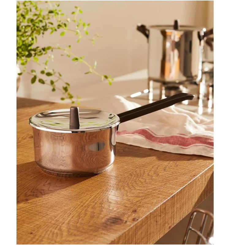 Alessi Edo Casserole à Manche Long 16 cm de Diamètre