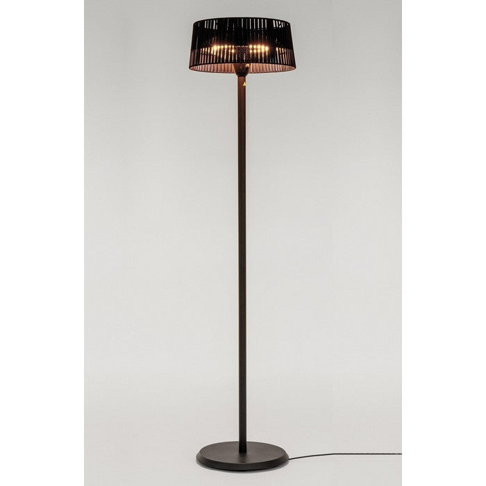 Andrea Bizzotto Lampe Chauffante Électrique Holen Noire