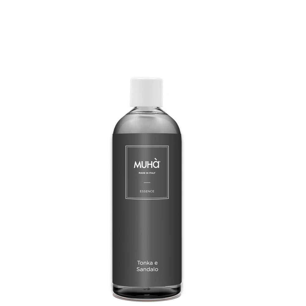 Muhà Recharge Essence Diffuseur Tonka et Bois de Santal 500 ml