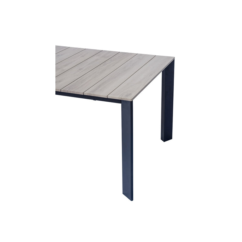 Moia Greenwood Arenzano Extensible Anthracite Effet Bois 211/276 cm