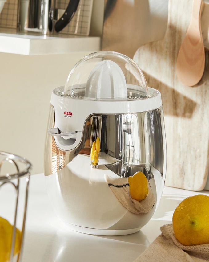 Alessi Presse-agrumes Électrique SG63 W Blanc