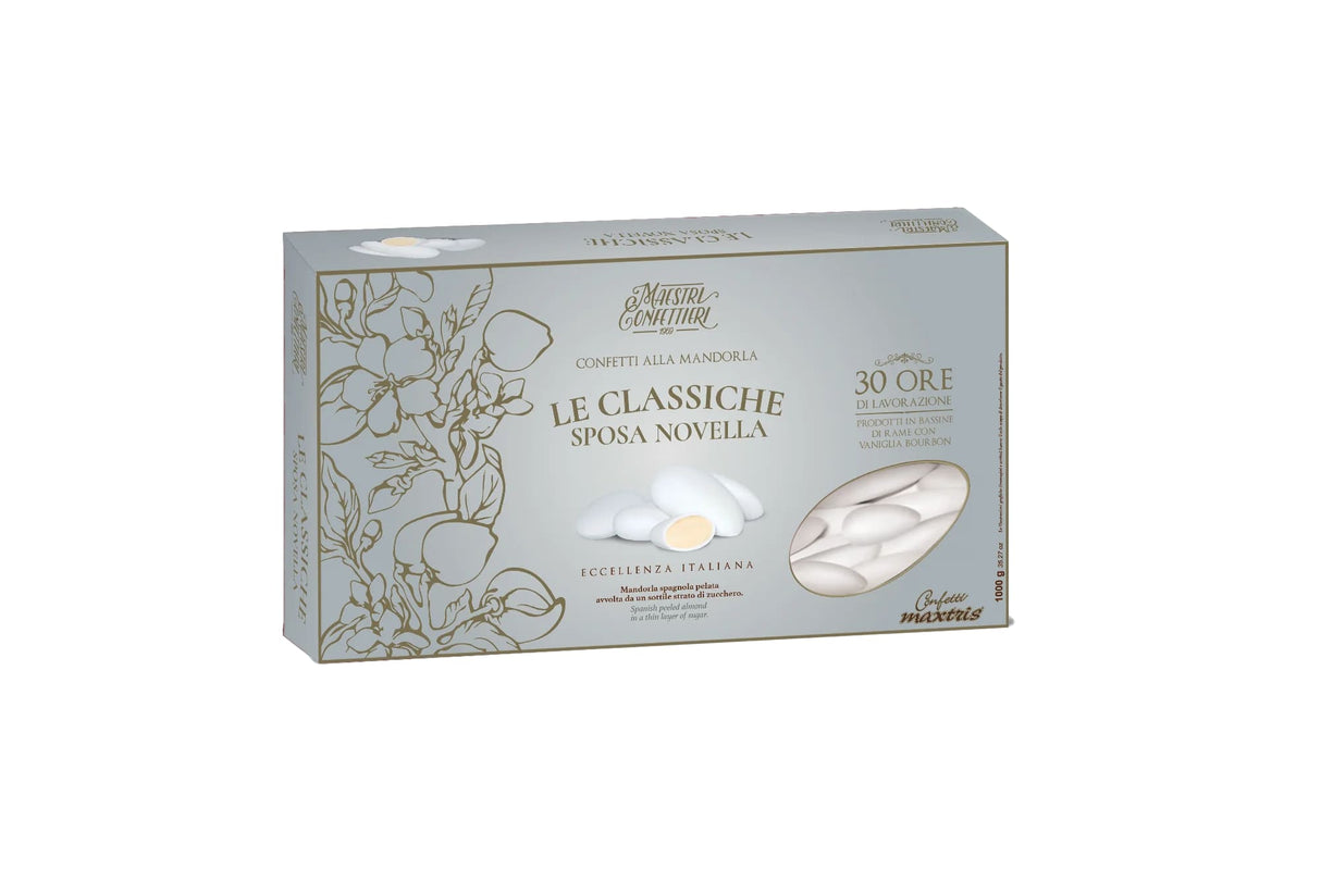 Confettis Maxtris La Mariée Classique Novella Blanc 1 Kg