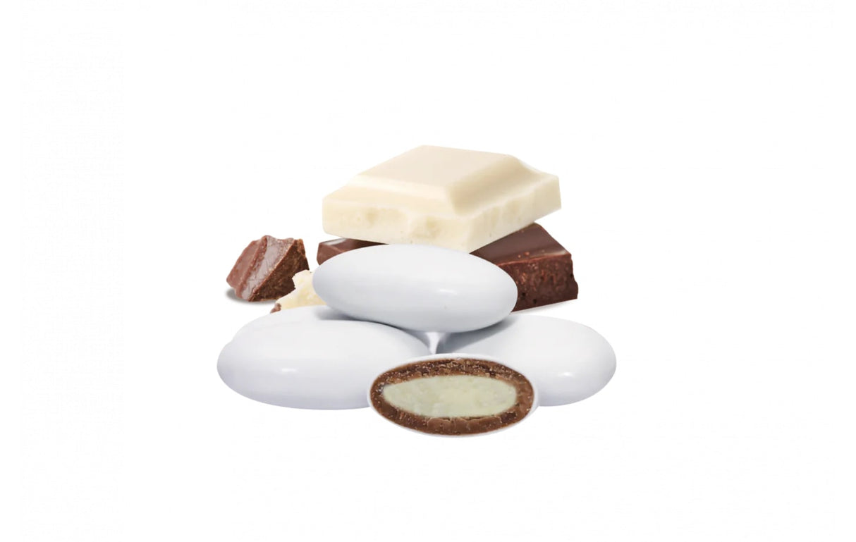 Maxtris Confetti Two Milk Classique Blanc 1 Kg