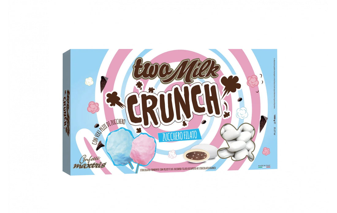 Barbe à papa Maxtris Dragées Two Milk Crunch 1 kg