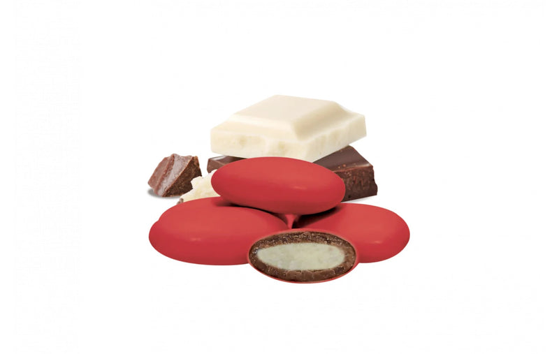 Maxtris Dragées Two Milk Classique Rouge 1 Kg