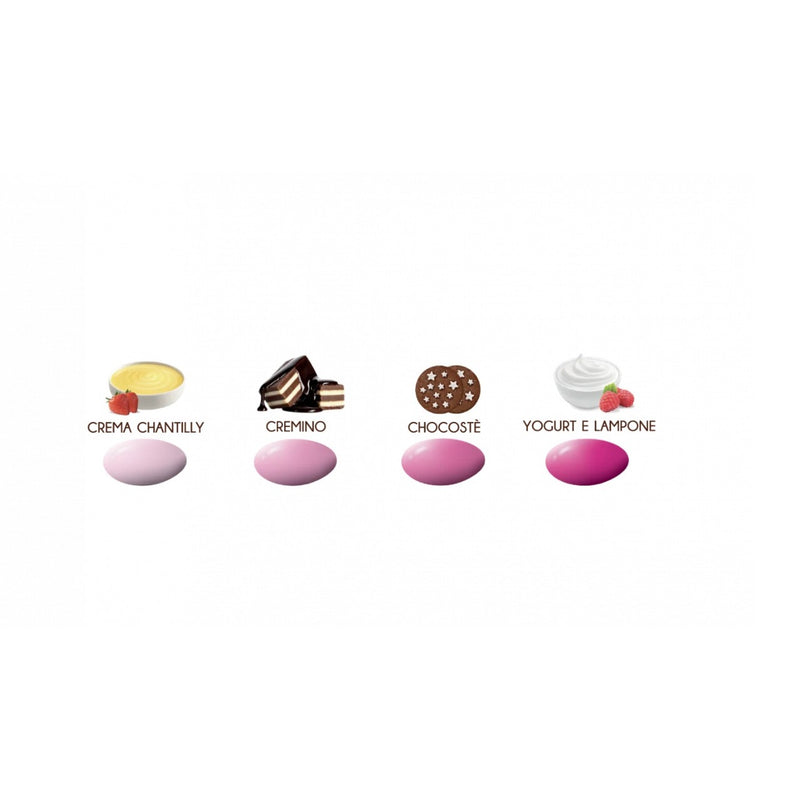 Maxtris Dragées Two Milk Nuancé Rose 1 Kg