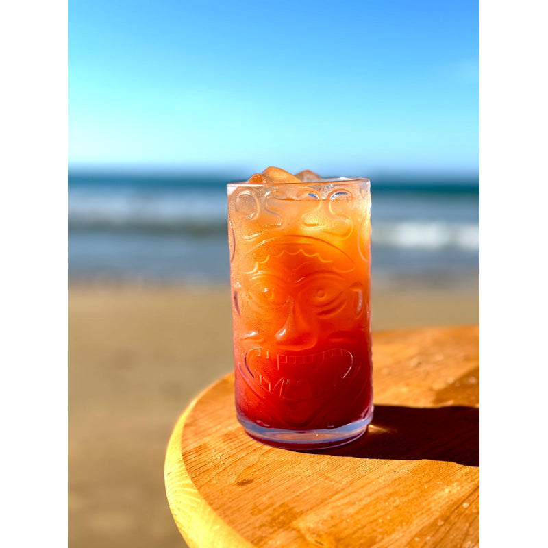 Verre Tiki Brevetti WAF George 44 cl, plastique transparent, 1 pièce