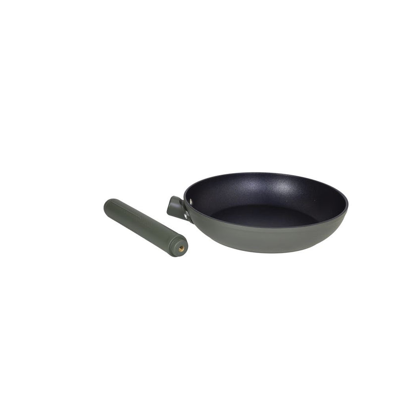 Tognana Batteria di Pentole 11 Pezzi Modulo Military Green in Alluminio Beige – Set Pentole e Casseruole per la Cucina