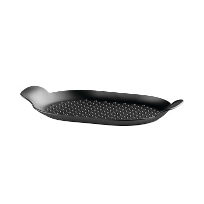 Alessi Grill en fonte noire Edo
