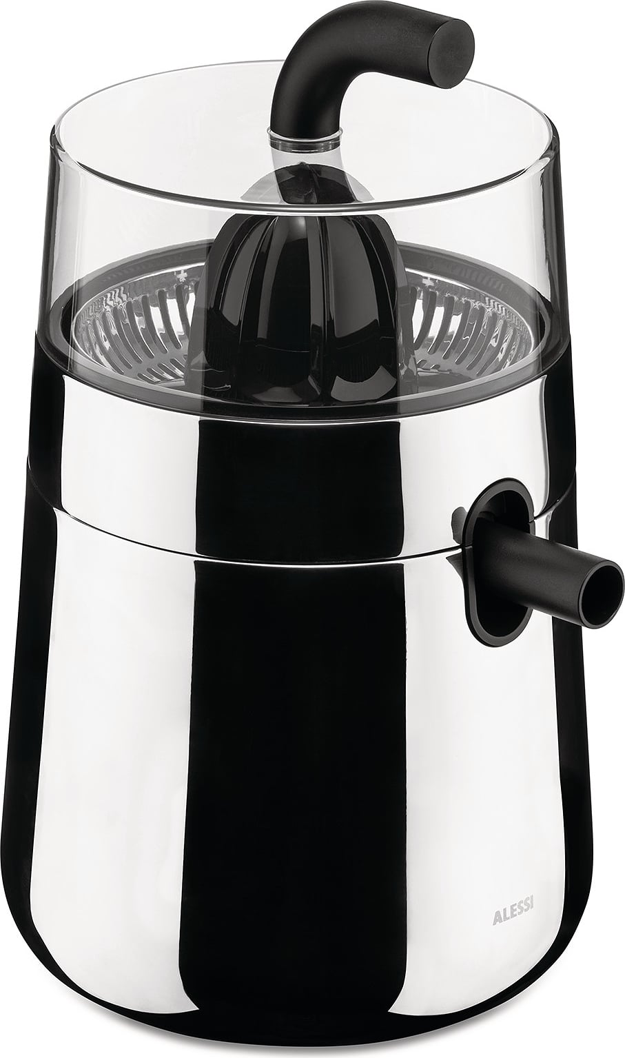 Alessi Toru Presse-agrumes électrique noir en acier inoxydable et résine thermoplastique
