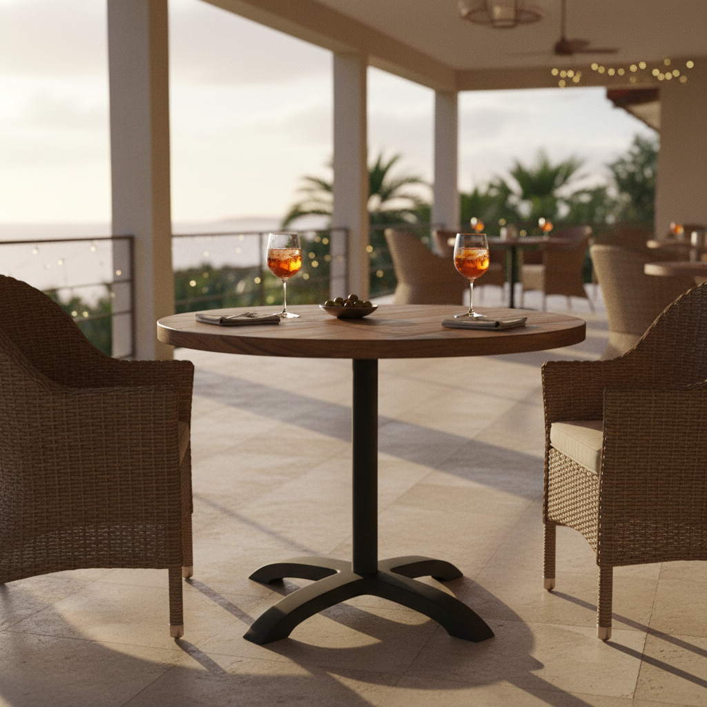 Basamento veranda resort aperitivo