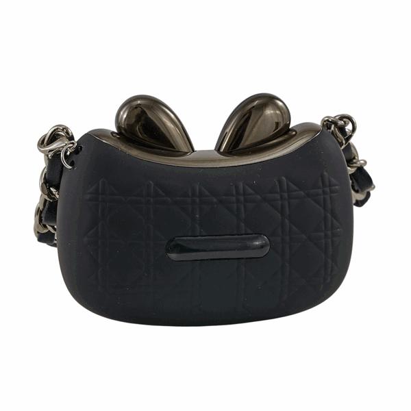 Petit Sac L'Arcolaio avec Poignée et Écouteurs Wireless Noir 8,5x3,5x3,6 cm