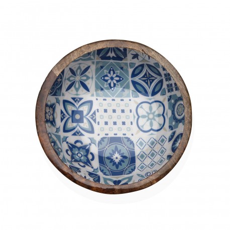 Bol Grand Émaillé Azurite Versa