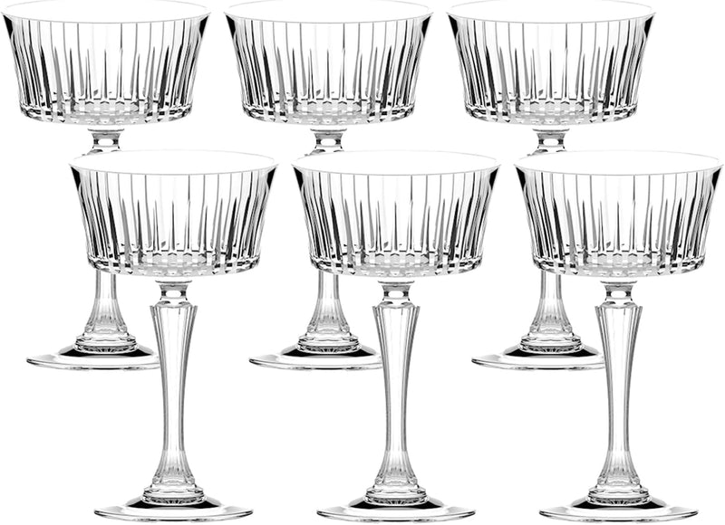 RCR Cristalleria Italiana Timeless - CH - Coffret de 6 sabliers en verre