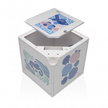 Versa Cube Photo Juno Blanc 15x15