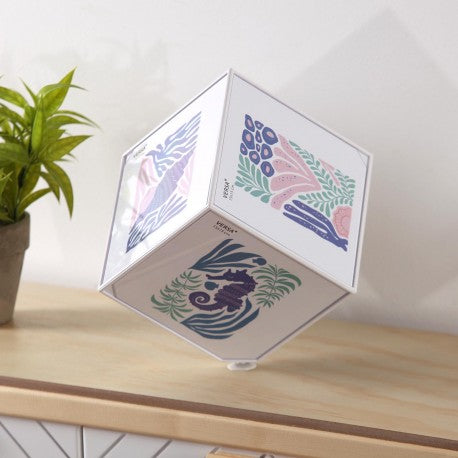 Versa Cube Photo Juno Blanc 15x15