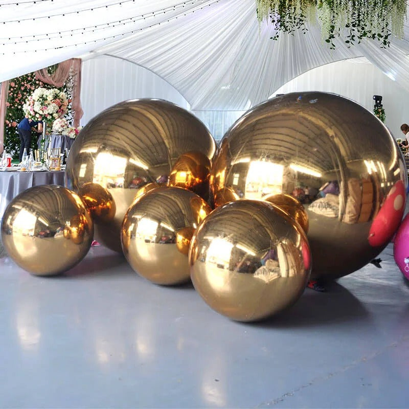 Boule à facettes décorative EDG Enzo De Gasperi D 120 cm Or