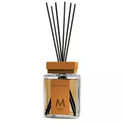 Muhà Luxe Parfum Diffuseur d'Ambiance avec Bâtonnets Cèdre et Bergamote 100 ml