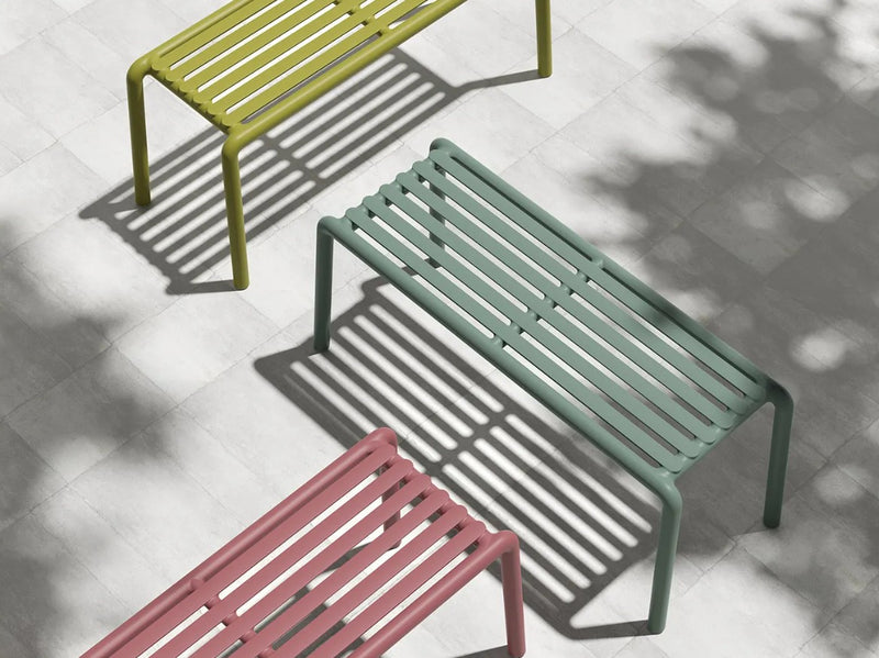 Nardi Doga Bench New Panchina da Esterno Tabacco 102,5 x 44 x 39 cm – Panchina Moderna per Giardino e Terrazzo