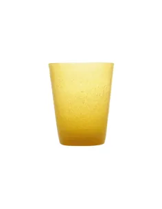 Zani Serafino Gobelet Tumbler Verre Maïs en Pâte de Verre