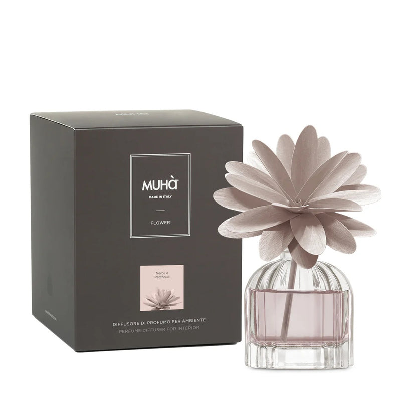 Diffuseur de parfum Muhà Flower 60ml Néroli et Patchouli