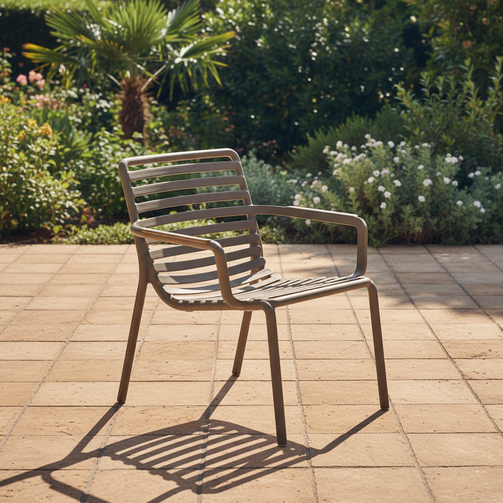 Hotel terrace lounge