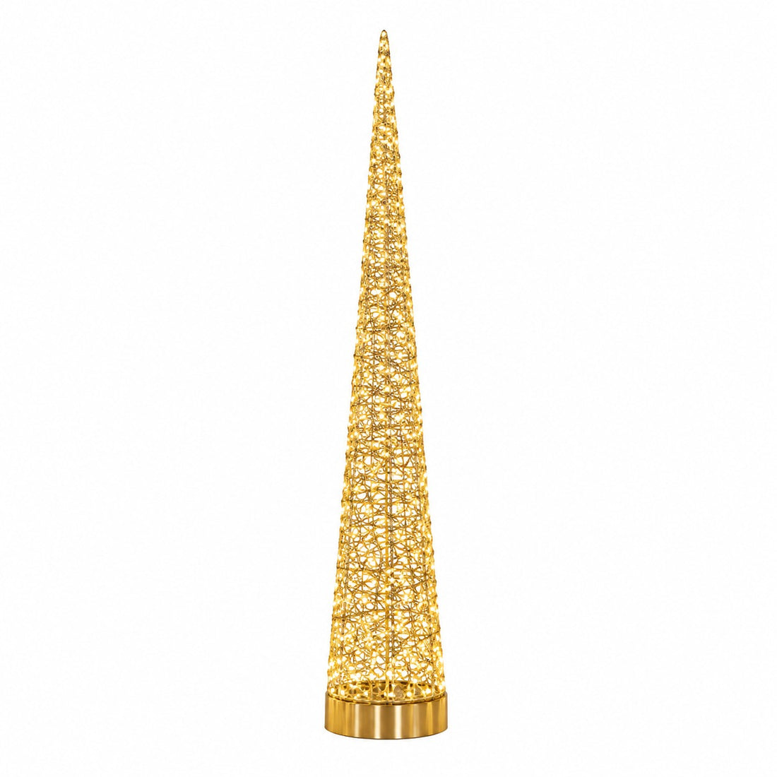 ad trend ad trend albero di natale in ferro e pe oro con 1 200 led h 180cm ean 8057586112131