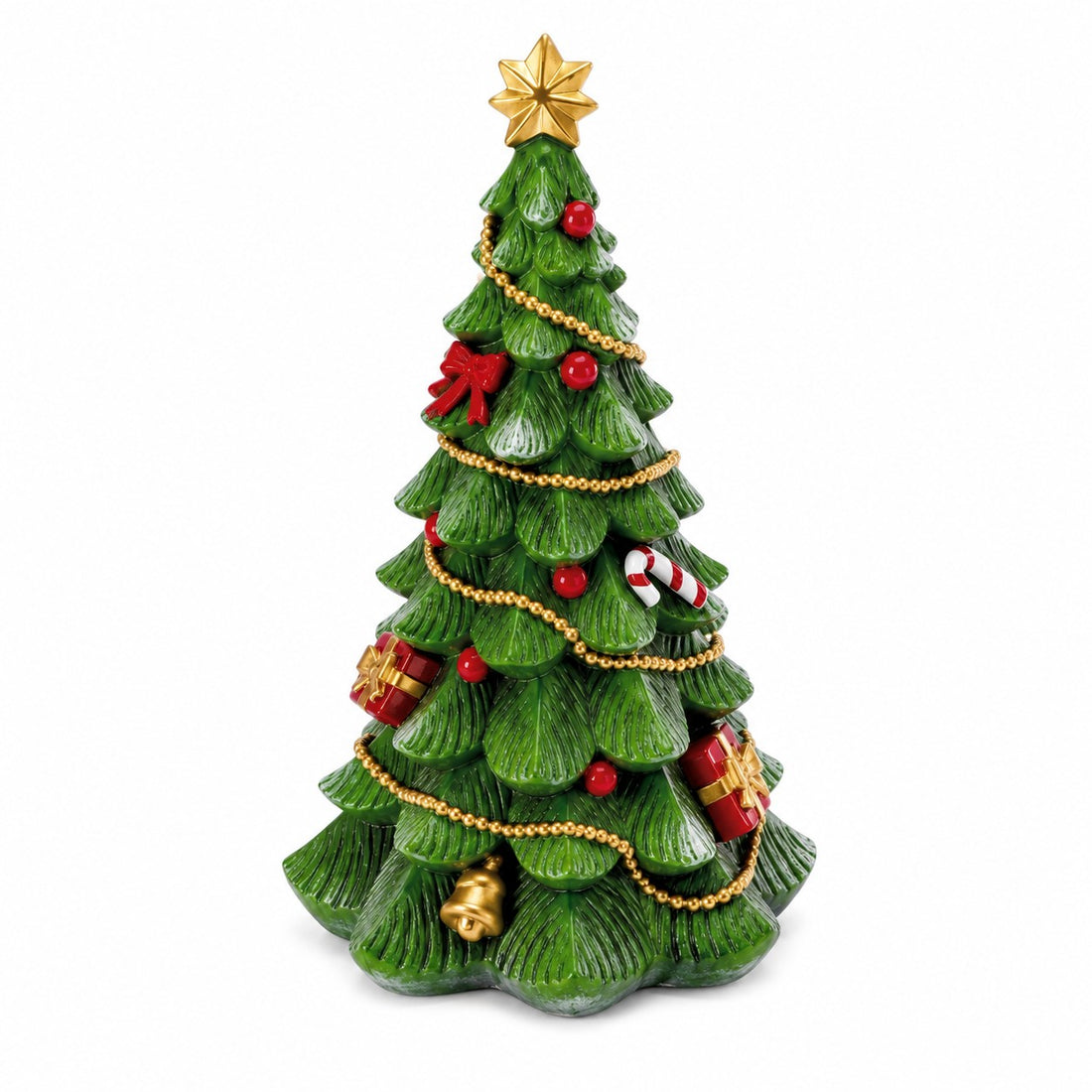 ad trend ad trend albero natalizio decorativo in resina d 16 cm h 345 cm ass 1 pz ean 8057586198692
