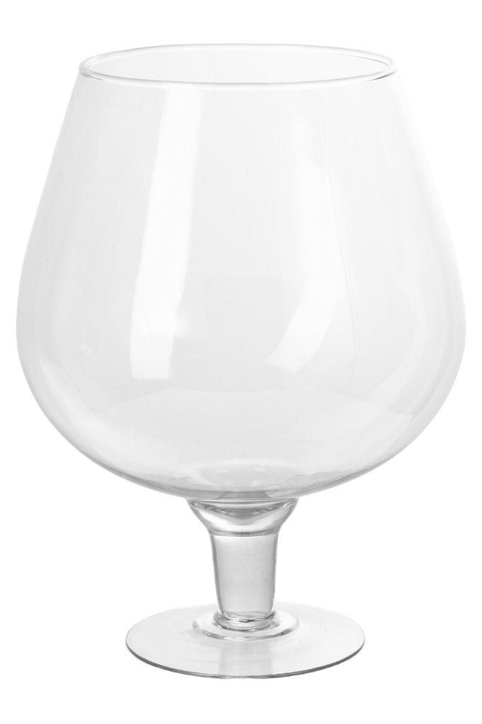 arpimex arpimex coppa vetro portaconfetti h 26 cm d 19 cm trasparente