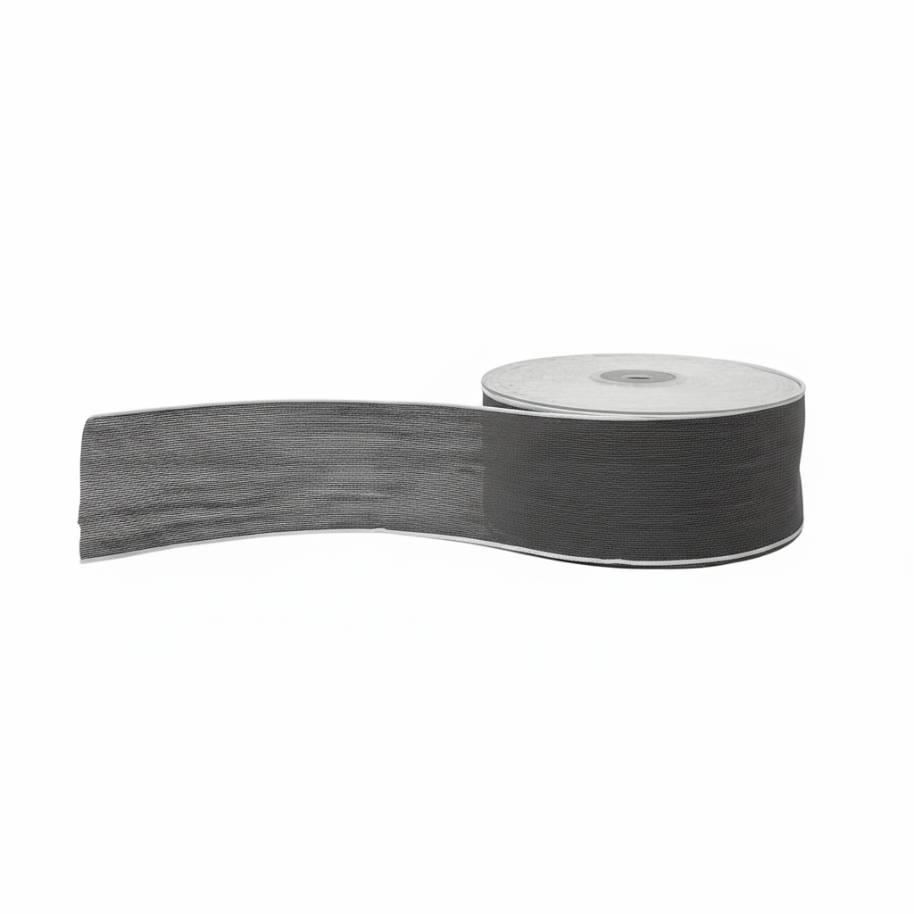 arpimex ar nastro nancy 40 mm 20 mt grigio opaco rifinitura bianca lino viscosa ean 8018318185243