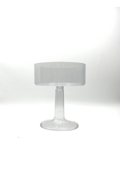 bigiemme bigiemme contenitore tondo gambo staccabile d 15 cm h 17 cm trasparente ean 8054317188762