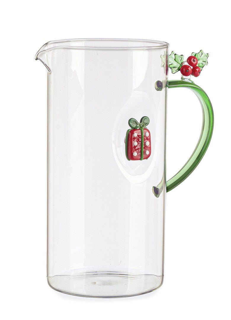 bizzotto bizzotto caraffa di natale lavish con scatola regalo h 20 cm d 10 cm vetro con scatola con logo ean 8051836752238