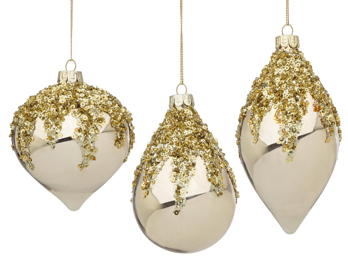 bizzotto bizzotto pendaglio di natale triumph ass vetro oro 1 pz ean 8051836656727