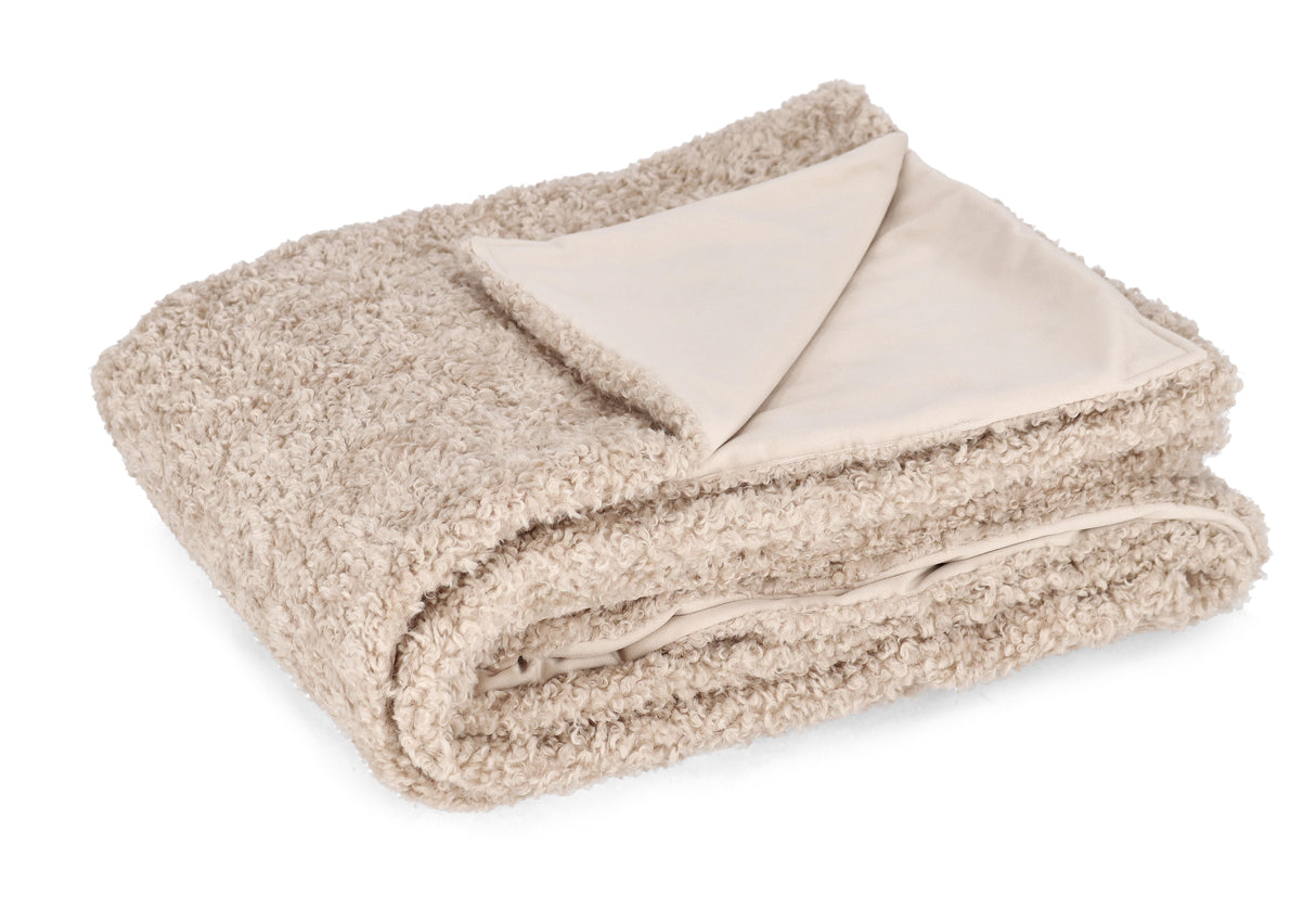 bizzotto bizzotto plaid di natale champery 130 x 170 cm beige ean 8051836757288