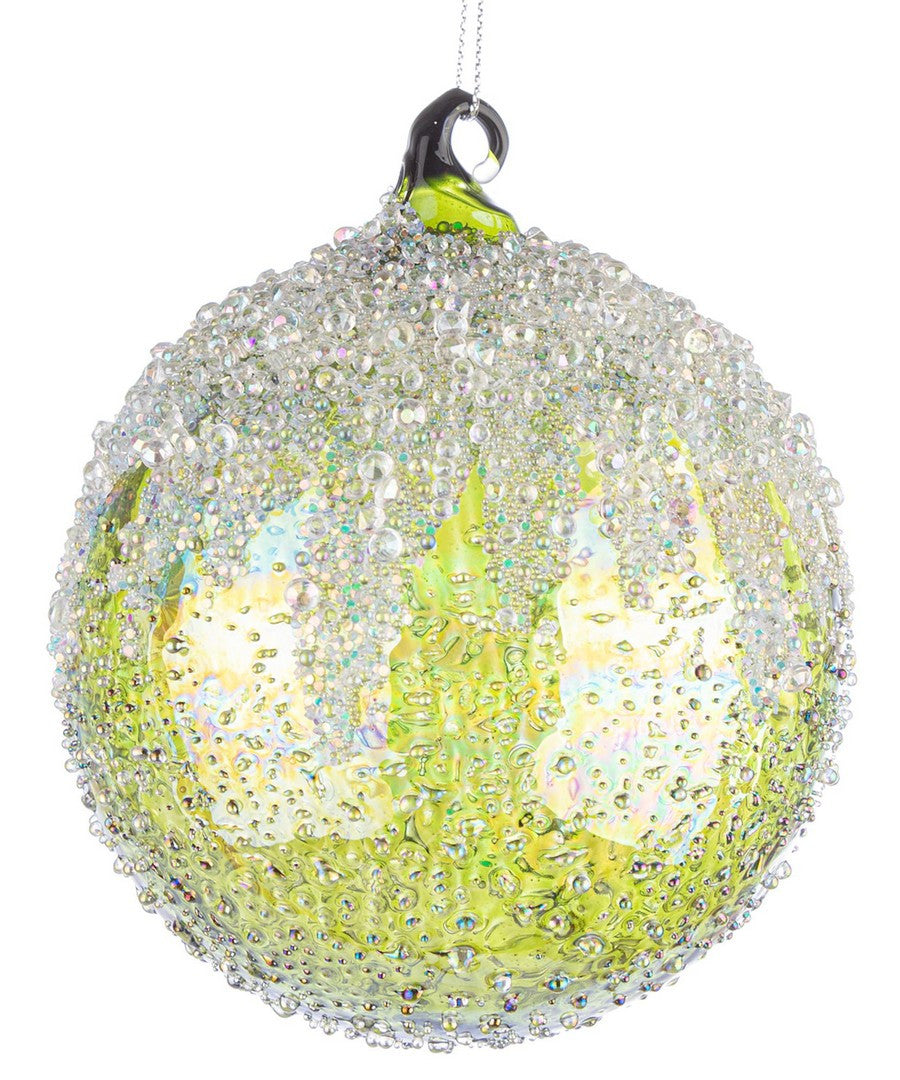 bizzotto bizzotto sfera di natale wink d 100 mm vetro verde ean 8051836734562