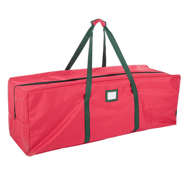 Sac de Noël rectangulaire Bizzotto XMas H 180 cm Rouge