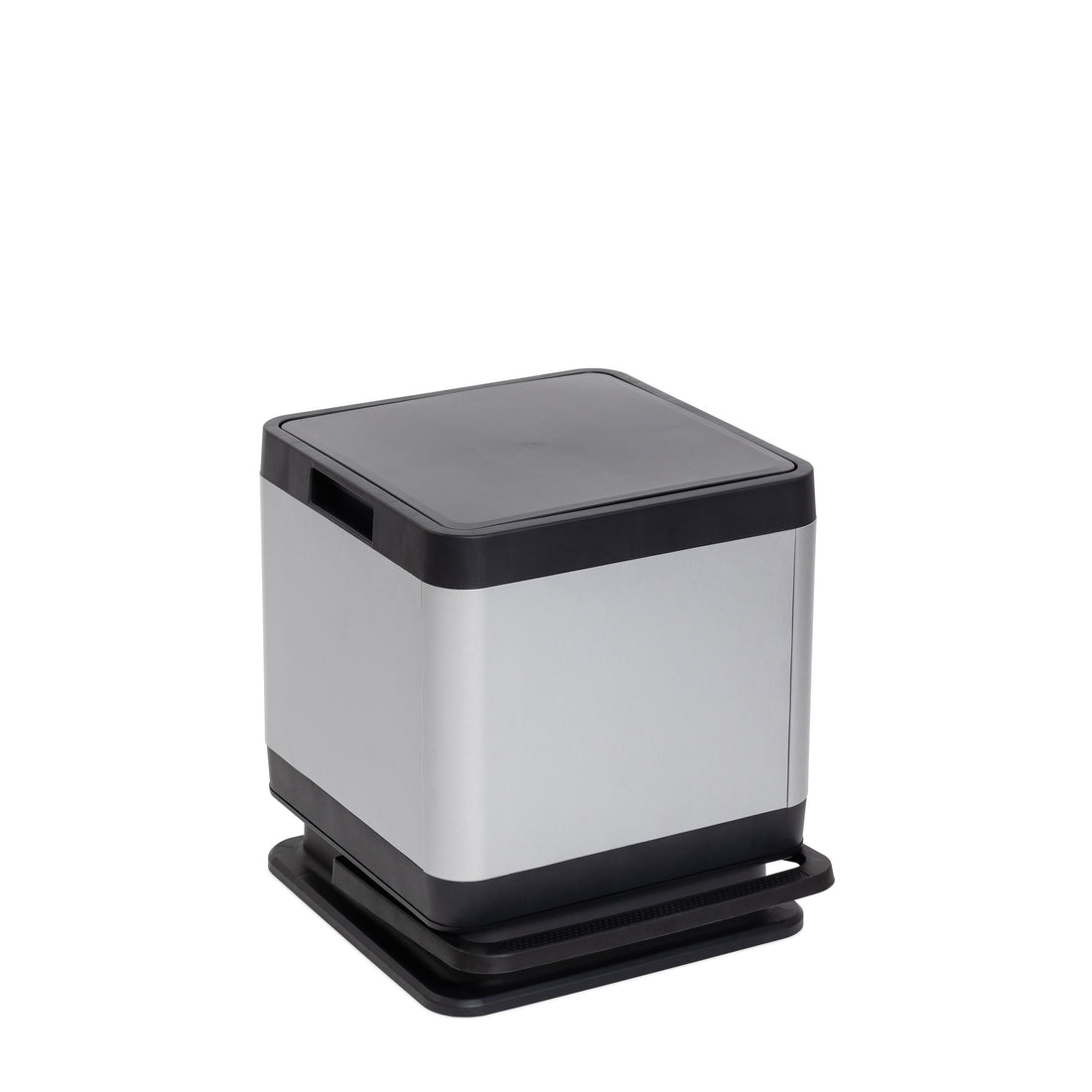 dea home dea home pattumiera tokyo 40l effetto alluminio 38 x 425 cm h 44 cm bidone rifiuti pratico ed elegante ean 8009371046008