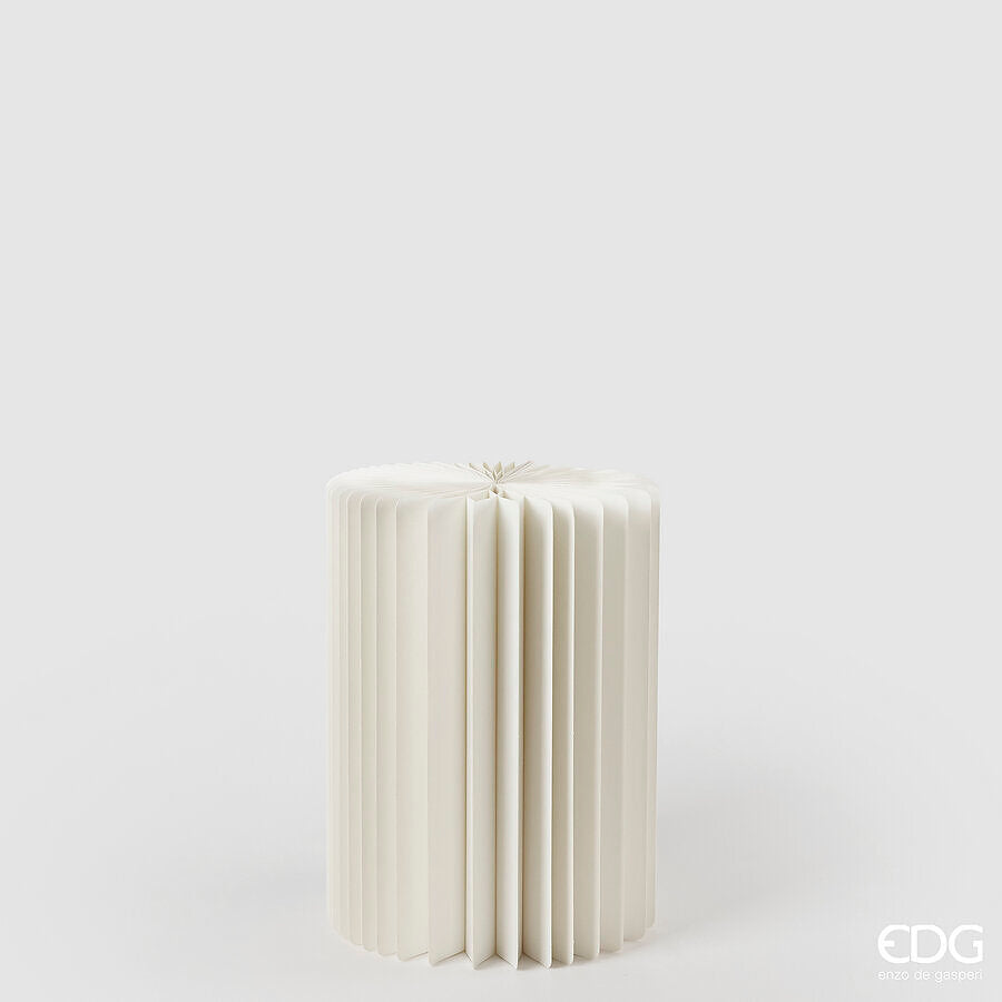 edg enzo de gasperi edg enzo de gasperi alzata arredo origami h 40 cm d 30 cm white ean 8059824472410