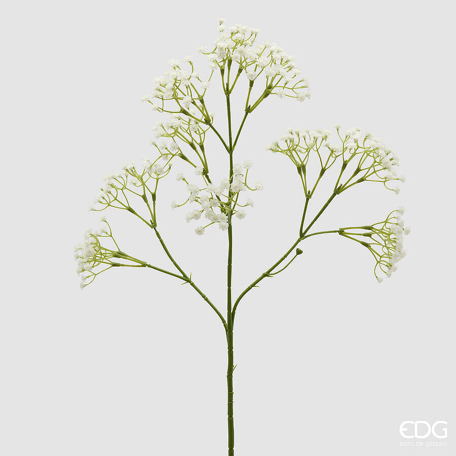 edg enzo de gasperi edg enzo de gasperi gypsophila ramo pianta artificiale h 66 cm avorio ean 8059824667359