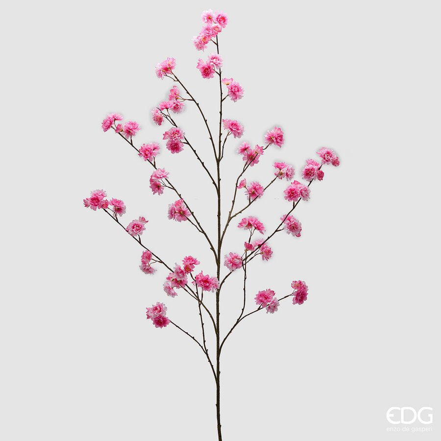 edg enzo de gasperi edg enzo de gasperi sakura ramo h 165 cm pianta artificiale colore rosa scuro ean 8059824614759